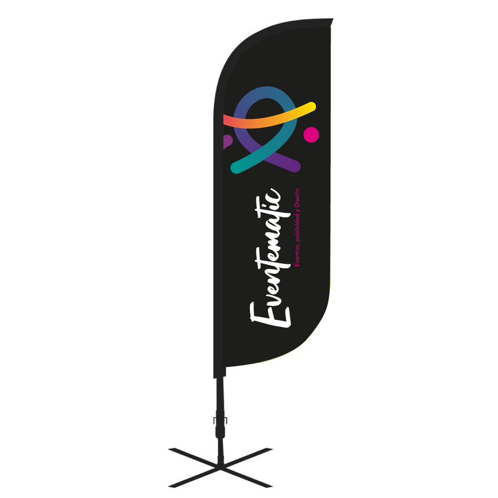 Bandera tipo ala personalizada Madrid