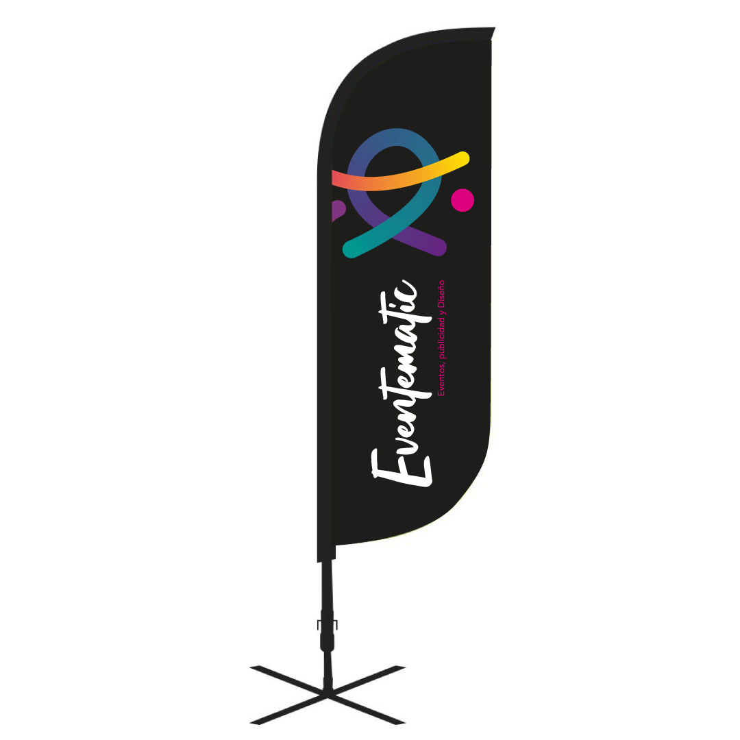 Bandera tipo ala personalizada Madrid