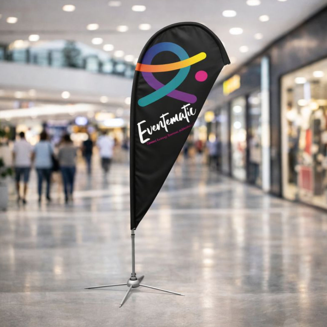 Bandera gota personalizada Madrid