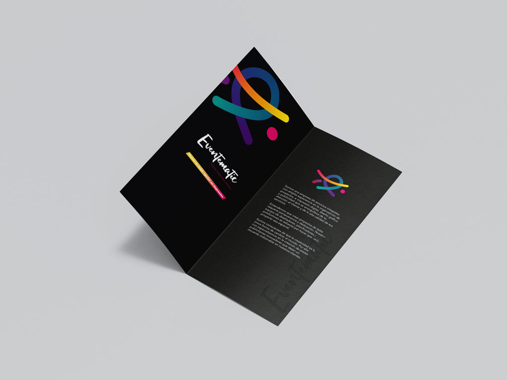 Dípticos publicitarios | Imprenta profesional Madrid