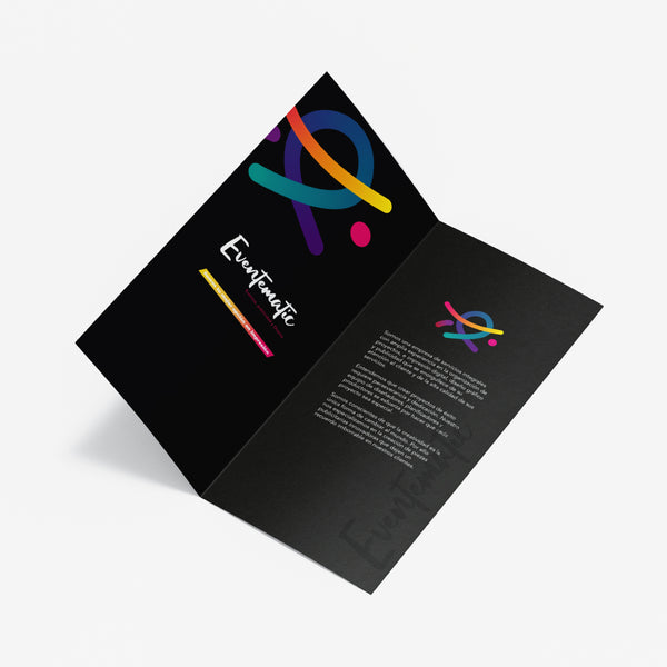 Dípticos publicitarios | Imprenta profesional Madrid