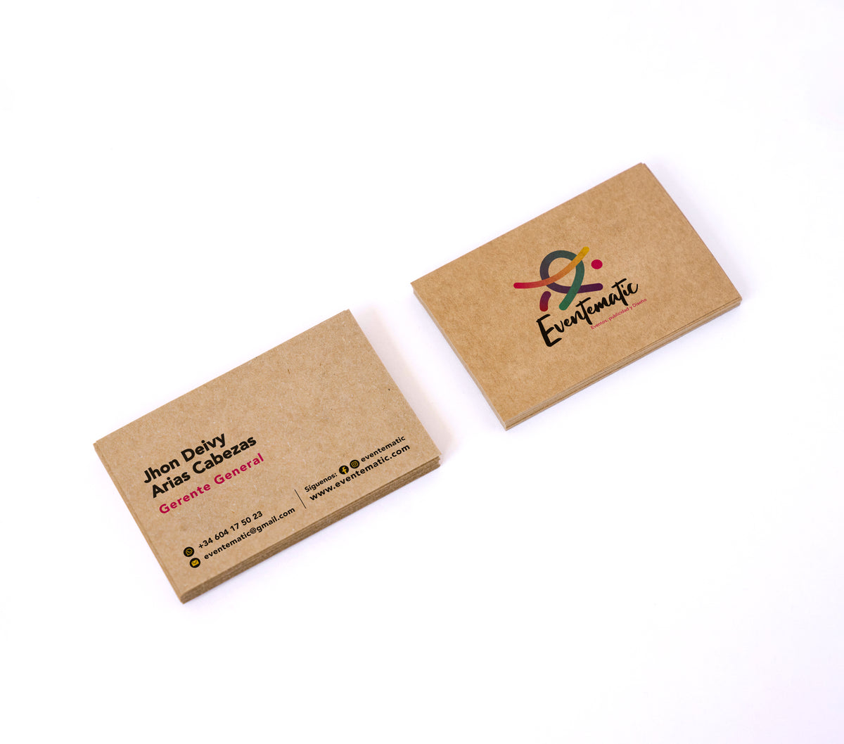 Tarjetas de visita personalizadas